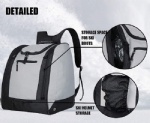 Ski boot heated bag